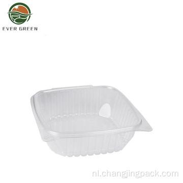 Wegwerp wegnemen doorzichtige plastic salade Clamshell Bowl